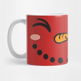 Snowman Smiley Face Mug